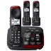 Panasonic Link2Cell KX-TGM430B Amplified Bluetooth Phone with (2) extra handsets