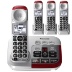 Panasonic KX-TGM450S Amplified Phone with (3) extra handsets