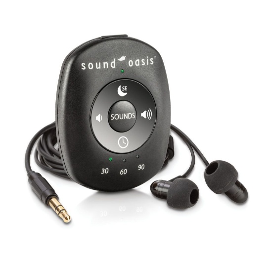 Sound Oasis S002-02 Worlds Smallest Sound Machine for Tinnitus