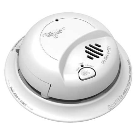 First Alert 9120B Hard-Wired Smoke Alarm + SLED177 Strobe Light