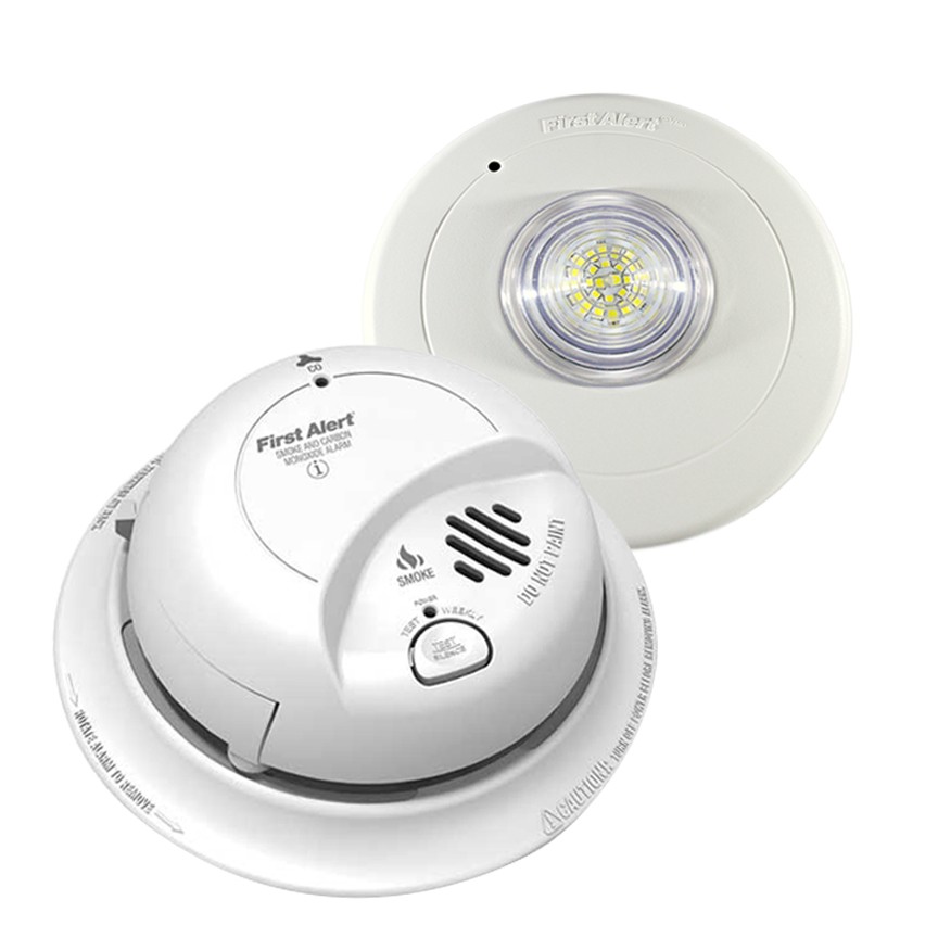 First Alert SC9120B HardWired Dual Smoke & Carbon Monoxide Alarm