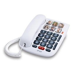 SiMPL Amplified + Hands-Free Dialing Photo Phone
