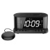 iLuv TimeShaker 5Q Wow LED Dual-Alarm Clock with Qi Wireless Charging Pad and Bed Shaker