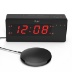 iLuv TimeShaker Wow - Loud Dual Alarm Clock with Super Vibrating Bed Shaker