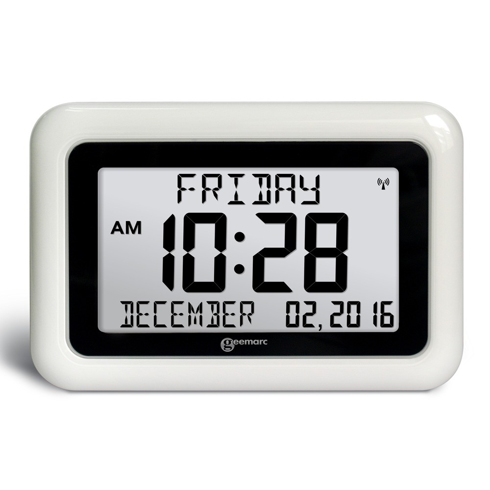 Geemarc Viso 10 Large Display Clock, Low Vision Clocks