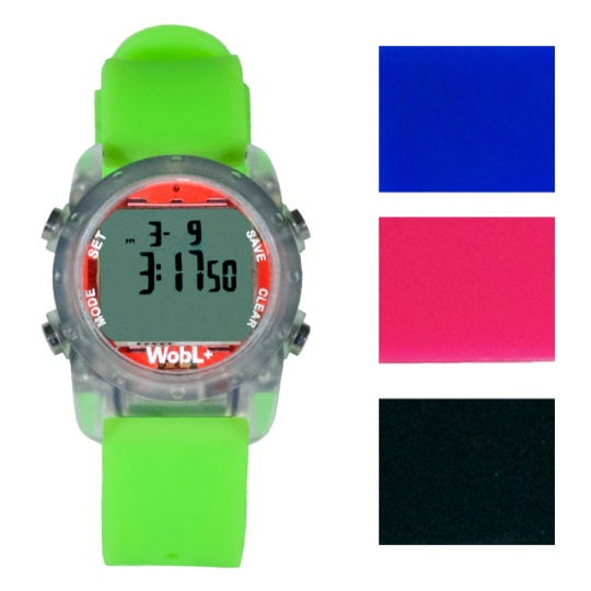 WOBL +  Vibrating Watch - Green