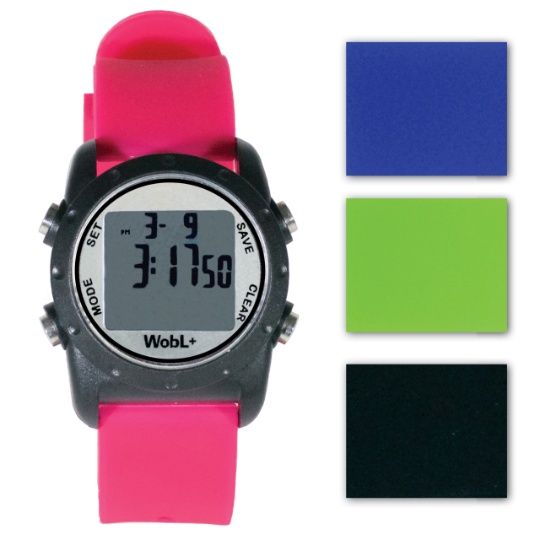 WOBL +  Vibrating Watch - Pink