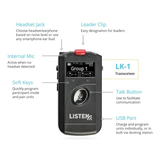 Listen Technologies ListenTALK Portable ADA Kit