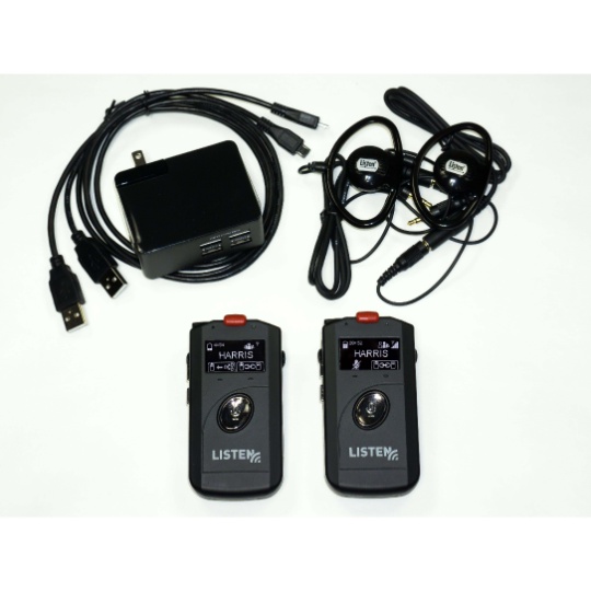 ListenTALK Value Pack with 2 Transceivers and 1 4-USB Charger