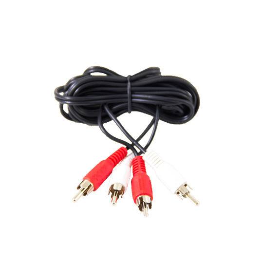Listen Tech Dual RCA to Dual RCA Cable 6.6 ft. (2 m)
