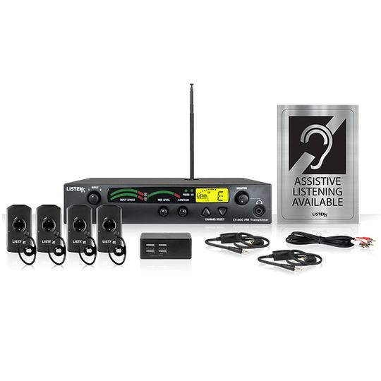 Listen Tech Listen iDSP Advanced Level I Stationary RF System (72 MHz)