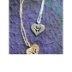 ILY Solid Heart Silver Necklace