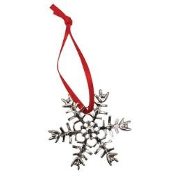 ILY Snowflake Ornament