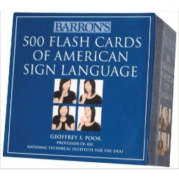 Barron's 500 Flash Cards of American Sign Language