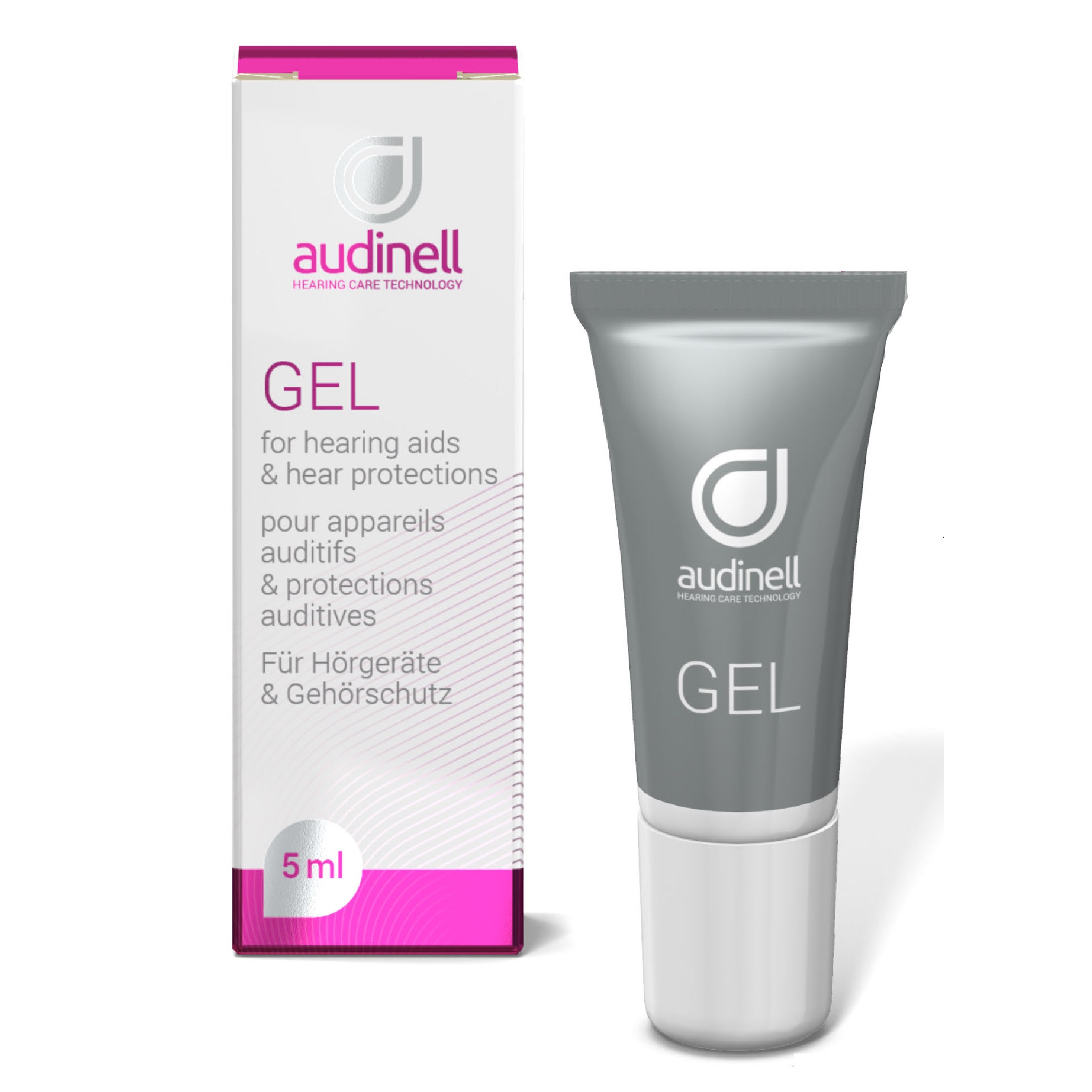 Audinell Ear Gel Relieves, Hydrates & Lubricates Ear Canal