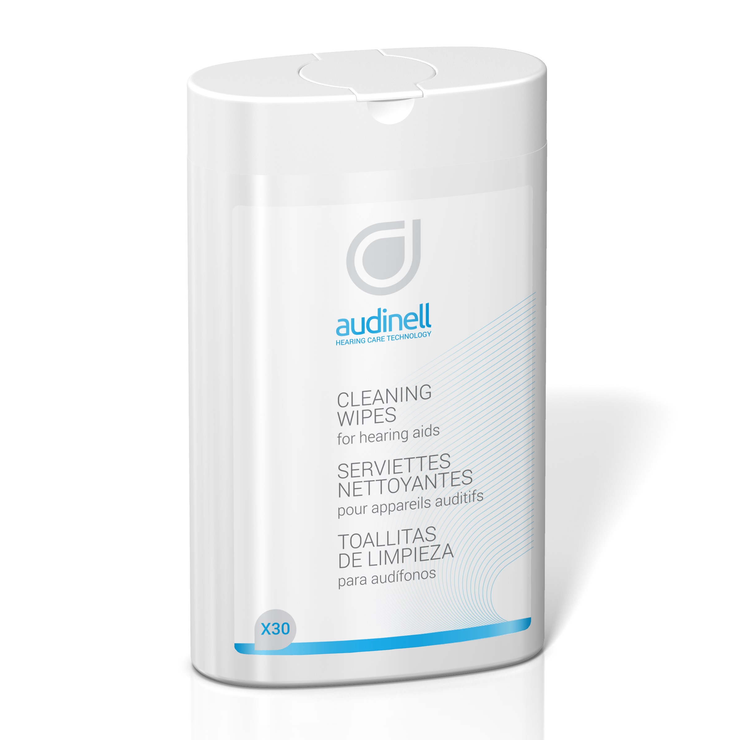 Audinell Cleaning Wipes - 30 Wipe Canister