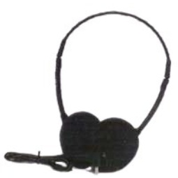 Oval Window Induction Loop Receiver Headphone