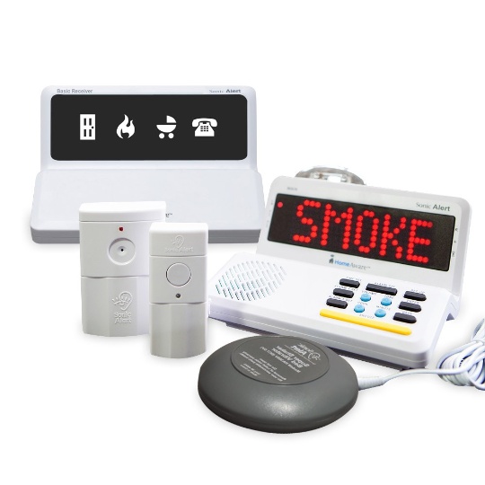 Sonic Alert HomeAware Fire Safety Value Package