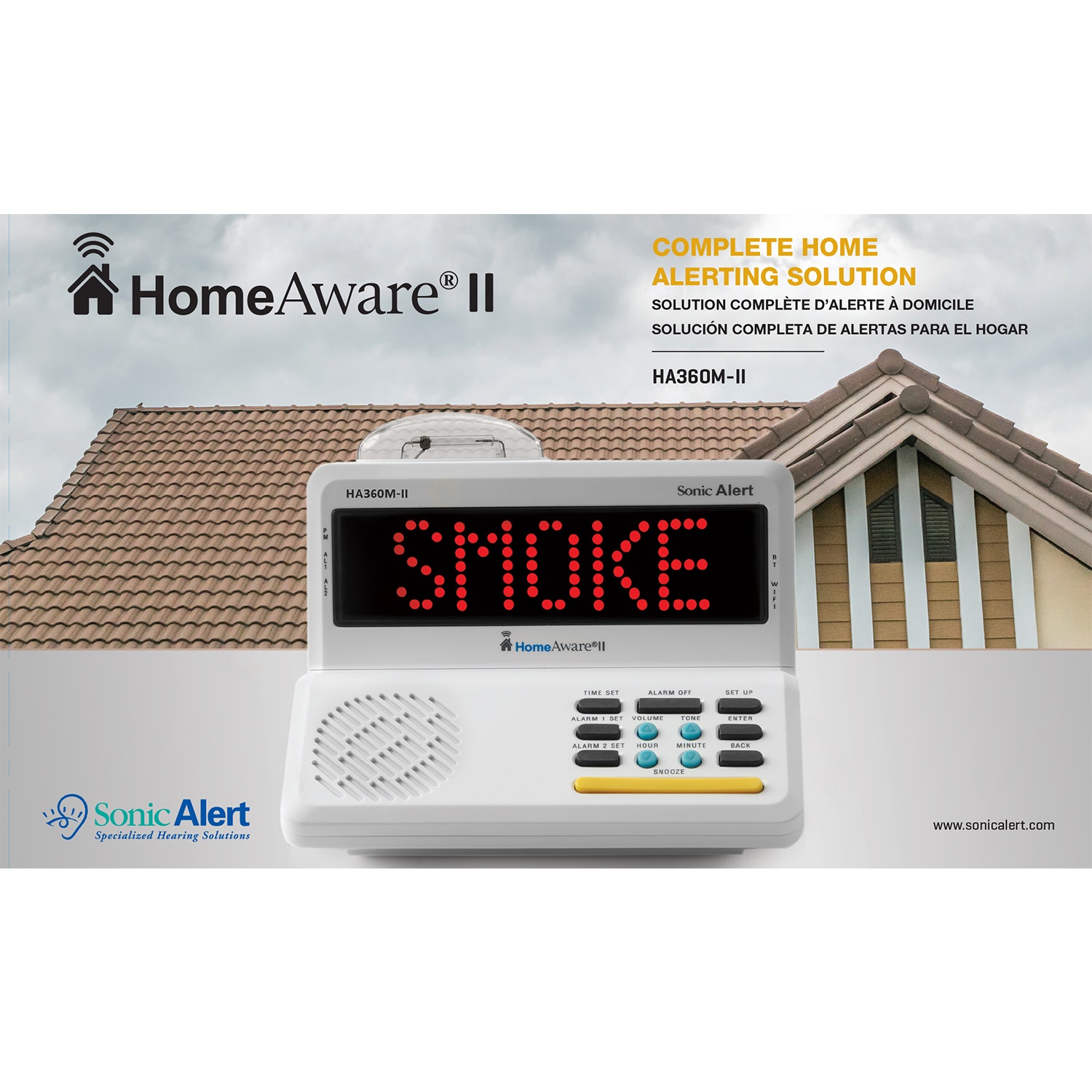 Home Aware Ii.pdf Sonic Alert HomeAware II Signaling Hub (HA360M-II)