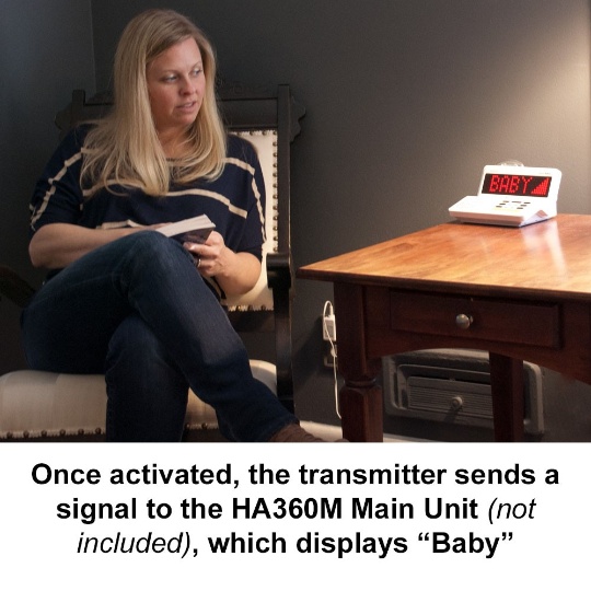 Sonic Alert HomeAware HA360SS-BC Baby Cry Transmitter