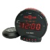 Sonic Alert Sonic Bomb SBB500ss Vibrating Alarm Clock | Black