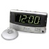 Sonic Alert Sonic Boom SBD375ss Vibrating Dual Alarm Clock | Silver