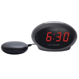 Sonic Alert Traveler SBT600ss Vibrating Alarm Clock