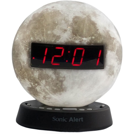 Sonic Glow SBW100MO Moonlight Alarm Clock