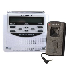 Midland Weather Alert Radio with Silent Call Legacy Series Transmitter