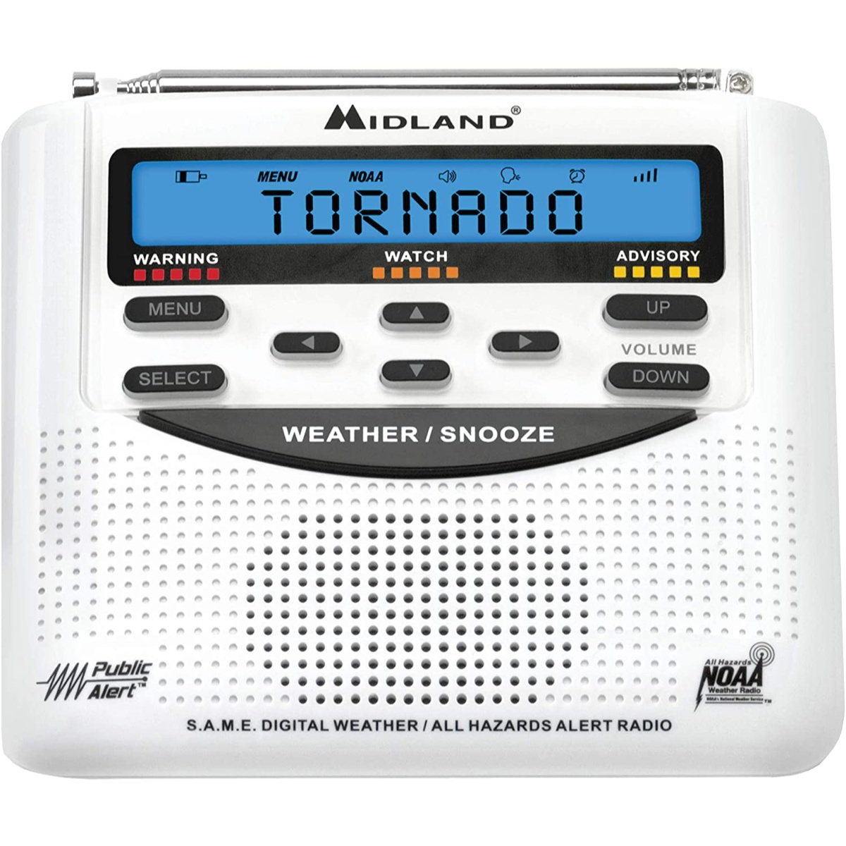 Midland WR120 NOAA Weather Alert Radio