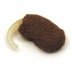 Hearing Aid Medium Brown Sweatband - 1.75" Large