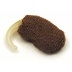 Hearing Aid Medium Brown Sweatband - 1.5" Medium