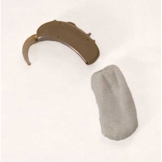 Hearing Aid Natural Sweatband - 1.5" Medium