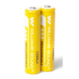 Williams Sound BAT 022 AAA NiMH Rechargeable Batteries 2 Count