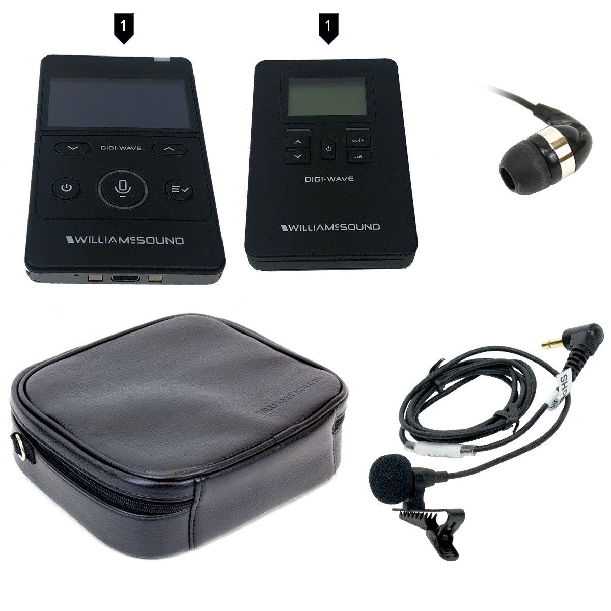 Williams Sound DIGI-WAVE 400 Kit 1 for One Way Communication
