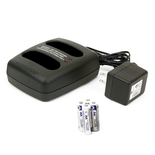 Williams Sound FM 558 PRO Dual FM & Wi-Fi Assistive Listening System | 4 Listeners
