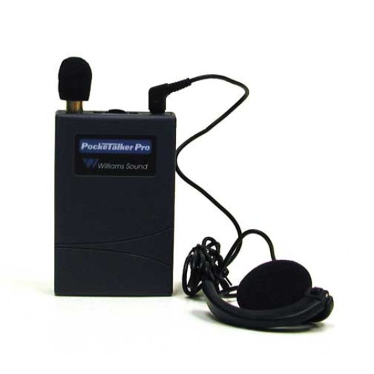 Williams Sound Pocketalker Pro Personal Sound Amplifier with Wide Range Earphone E08
