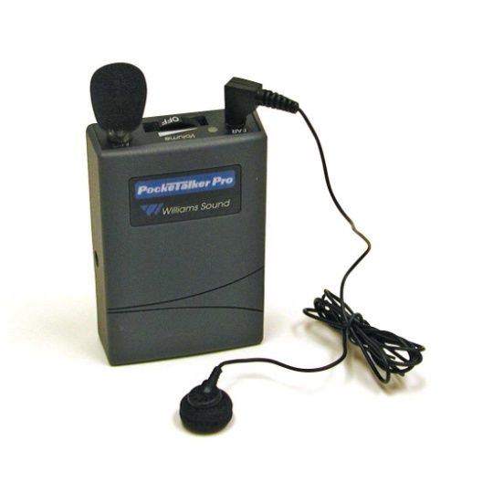 Williams Sound Pocketalker Pro Personal Sound Amplifier with Single Mini Earphone E13