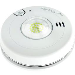 First Alert 7020BSL Hardwired Smoke Alarm with LED Strobe Light