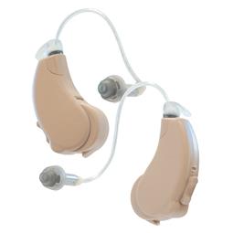 Lucid Hearing Engage Rechargeable OTC Hearing Aids | iOS | Beige (Pair)