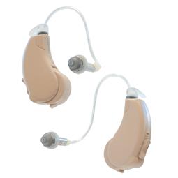 Lucid Hearing Engage OTC Hearing Aids | iOS | Beige (Pair)