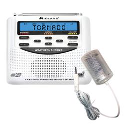 Midland WR120 NOAA Weather Alert Radio & Strobe