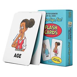 Seniors Sign, Too! | Flash Cards