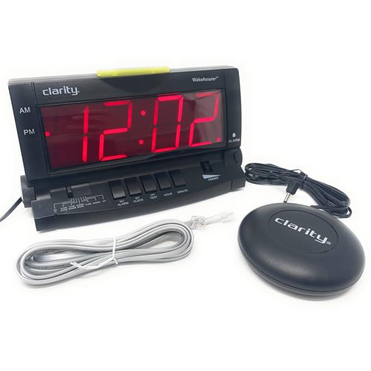 Clarity WakeAssure+ Vibrating Alarm Clock
