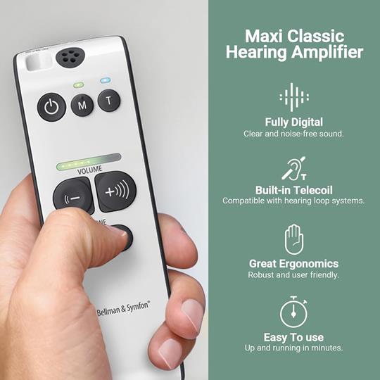 Bellman & Symfon Maxi Classic with Headphones & Earbuds