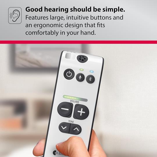 Bellman Maxi Pro TV | Personal Amplifier & TV Listening Kit with Headphones & Earbuds