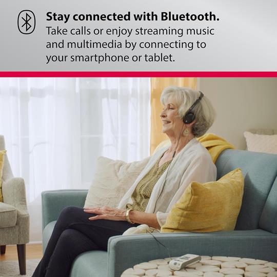 Bellman Maxi Pro TV | Personal Amplifier & TV Listening Kit with Headphones & Earbuds