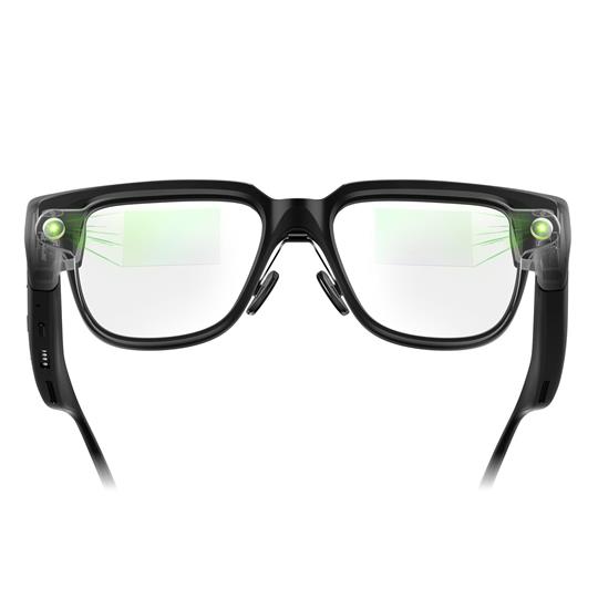 Captify Pro Smart Glasses | Black (Non-Prescription Lenses)