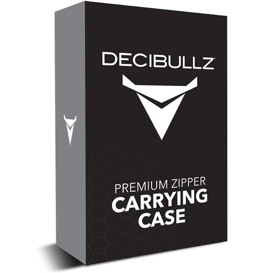 Decibullz Zipper Carrying Case | Black