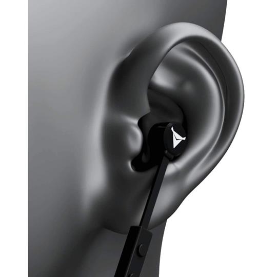 Decibullz Custom Molded Contour ES In-Ear Earbuds | Black